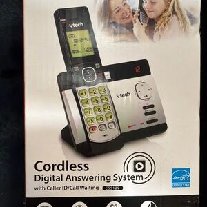 VTech Cordless Digital Answering System - Silver/Black